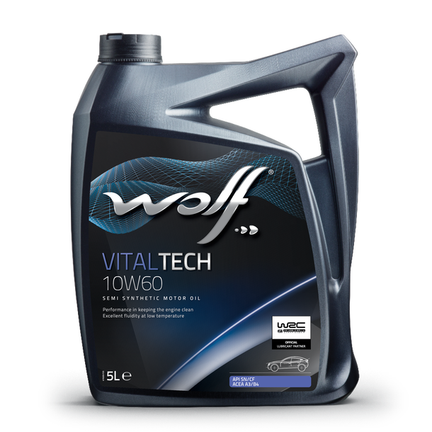Oleo Motor Auto WOLF VITALTECH 10W60 5L