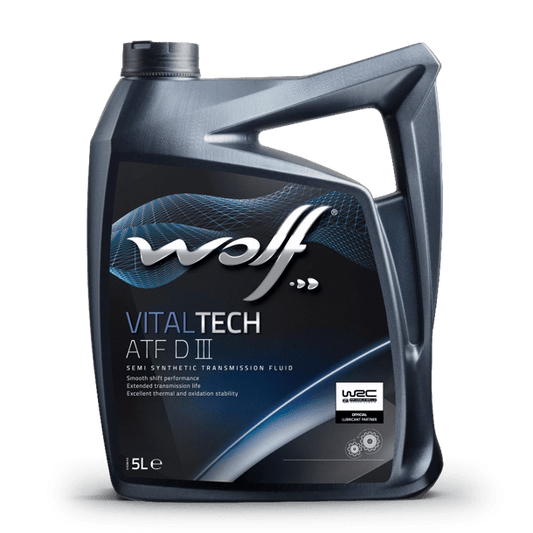 OLEO CAIXA VELOCIDADES WOLF VITALTECH ATF D III  5L
