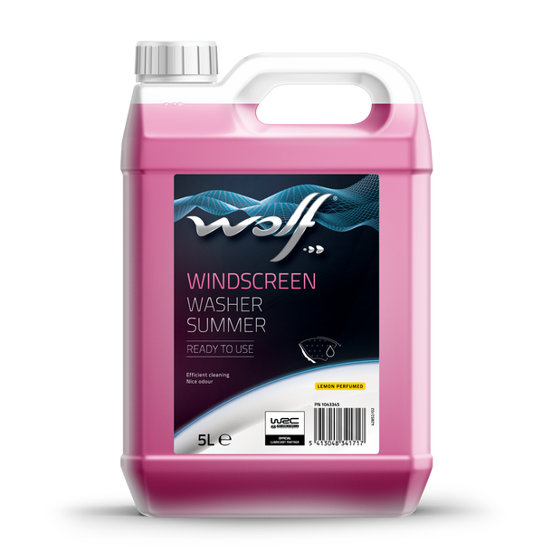 Limpa Vidros WOLF WINDSCREEN WASHER SUMMER READY TO USE 5L